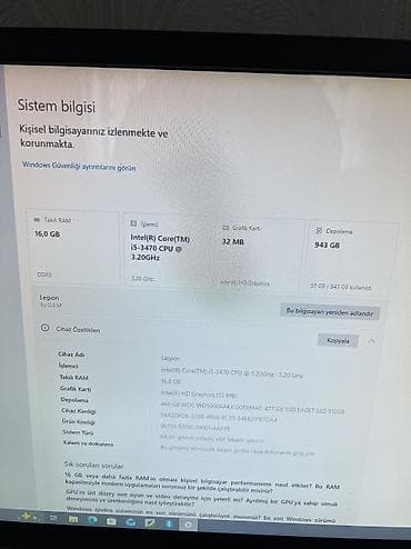iphone 11 pro sekilleri: Prosessor: Intel Core i5-3470 (3.20 GHz, 4 nüvəli) Operativ yaddaş — 7