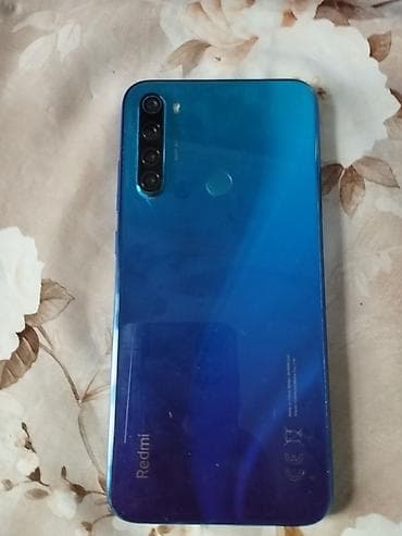 2. el telefon xiaomi: Redmi 64 GB, rəng - Mavi, Barmaq izi — 2