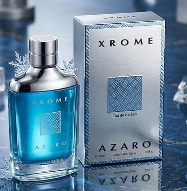 azzaro: Xrome Azzaro parfum 100ml dubay klass baqli qutuda — 1