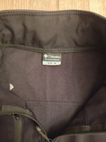 qış üçün uzun gödəkçələr: Columbia softshell gödəkçə – kişi üçün, ölçü M. - Rəng: qara - — 2