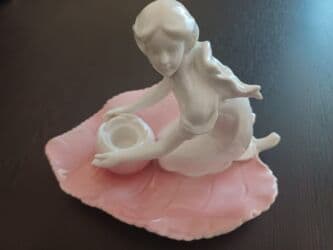 Ev saatları: Fiqur, Keramika, rəng - Çəhrayı — 3