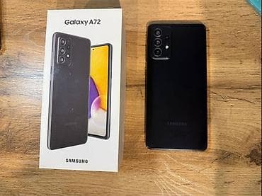 Samsung Galaxy A72, rəng - Qara