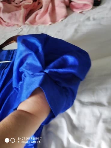 детские платья с длинным рукавом: Цвет 2024 года! вечернее из Германии на подкладке с красивым блеском с — 10