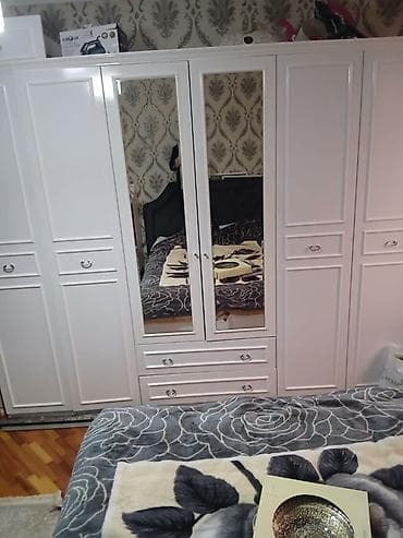 xrom sarlar: İşlənmiş, 6 qapı, Ağ, Digər material, Açılan, Düz dolab — 2