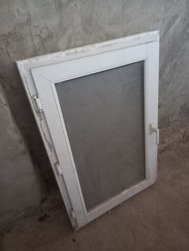şəffaf plastik list: Qəhvəyi pəncərə yenidir hündürlüyü 110 eni 150dir.şüşə və ruçkası — 3