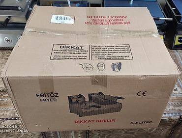 Fri kartof aparati Remta Türkiyə istehsali Qowa 5+5 litr 280 azn Qowa — 8
