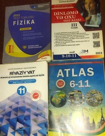 Dərs və imtahan hazırlığı üçün kitablar paketi - 2023 Test Toplusu – lalafo.az -da Dərs və imtahan hazırlığı üçün kitablar paketi - 2023 Test Toplusu –