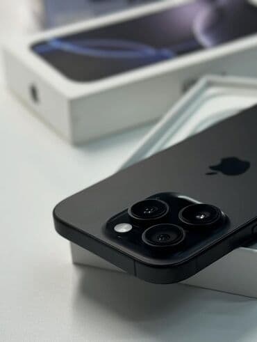 nar nomrə satışı: IPhone 16 Pro, 128 GB, Black Titanium — 7