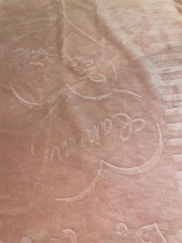 tekstil: İşlənmiş rəng - Bej Flis Pled — 1