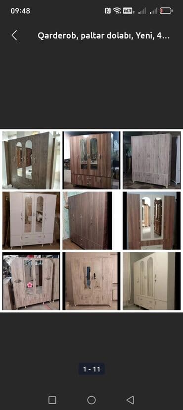 dehliz ucun oboylar: Yeni, Açılan, 4 qapılı Düz dolab, Dəhliz dolabı, Rusiya — 7