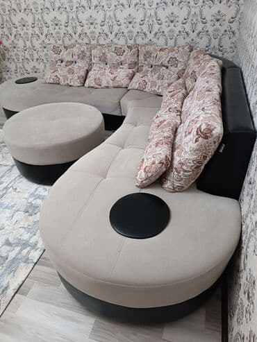 divar dekoru: Künc divan, Divan, Bazasız, Açılmayan — 1