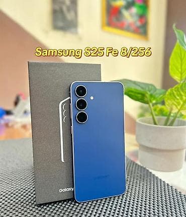 ps4 slim disk: Samsung Galaxy S25 FE, 256 GB, rəng - Mavi, İki sim kartlı — 1
