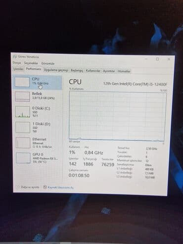 intel core i3 qiymeti: 27-inc 165hz əyri monitor Hoco ses güclendirici Nauşnik Klaviatura — 9