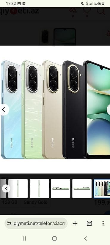 samsung mobil: Redmi 11, 128 GB, rəng - Gümüşü, İki sim kartlı — 3