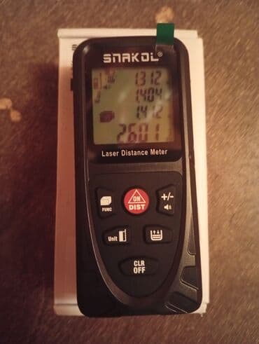 tikinti alətləri: Yeni Lazer məsafə ölçən, Hesablama funksiyalı, Ünvandan götürmə, Kredit yoxdur — 2