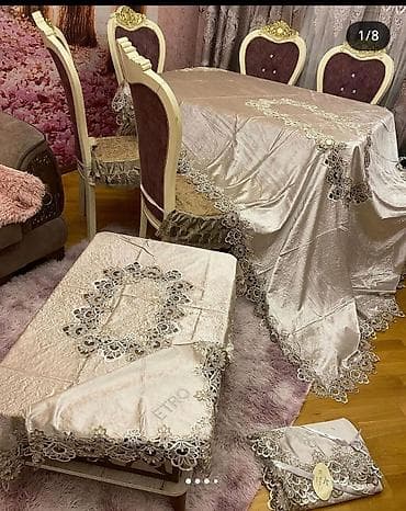 novruz bayramı şekilleri: Yeni rəng - Bej Məxmər Süfrə, Ödənişli çatdırılma — 4