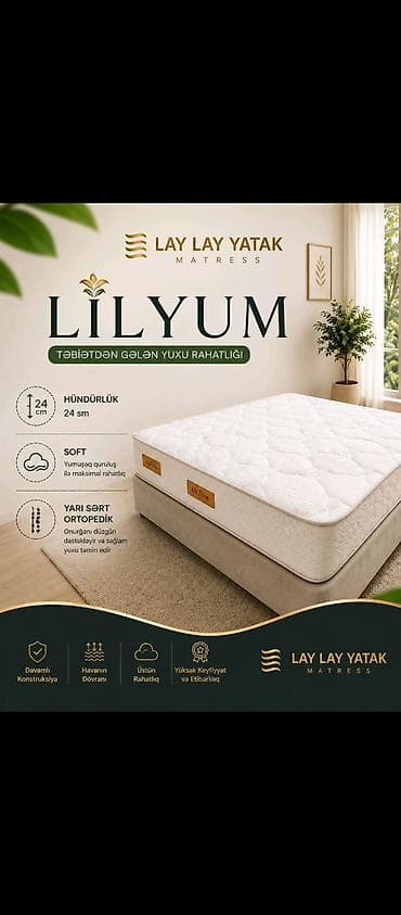 Yeni, Ortopedik matras, İki nəfərlik lalafo.az -da Yeni, Ortopedik matras, İki nəfərlik