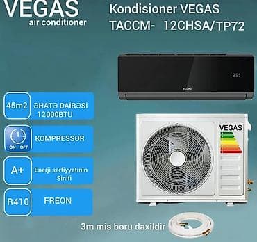 Kondisioner 40-45 kv. m, Split sistem