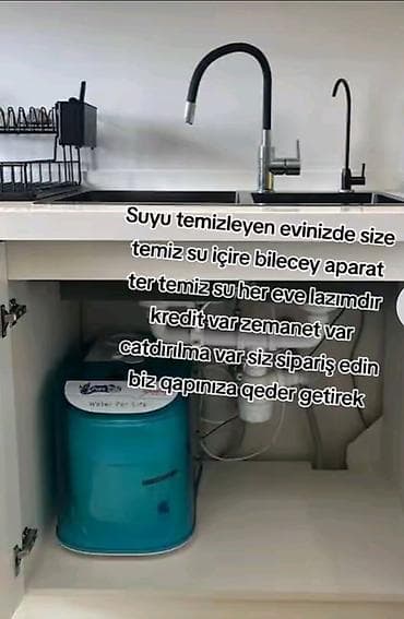 su samuru: Mətbəx üçün su təmizləyici aparat - Lavabo altına quraşdırılan sistem — 1