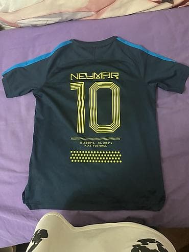 Uşaqlar üçün digər geyimlər: Nike futbol köynəyi – Neymar 10 original Nike M razmer - Rəng: tünd — 1