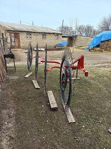 Oturacaq tipli çarx-çırpan (ot yığan) – traktora qoşulan, 4 diskli — 4