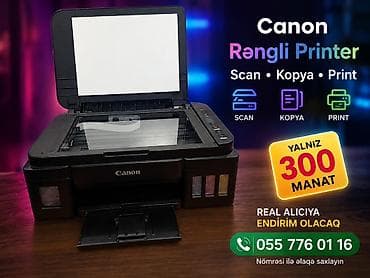 svetocopy a4: Canon rəngli printer – 3‑ü 1‑də qurğu: - Print: rəngli və qara‑ağ çap — 1