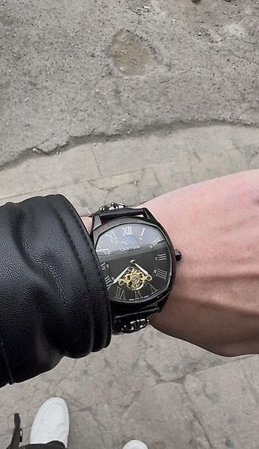 Qol saatları və aksesuarlar: Yeni, Qol saatı, Cartier, rəng - Qara — 2