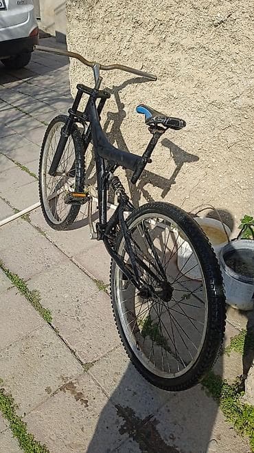 velosiped instagram: Dağ velosipedi, full-suspension karkaslı - Rəng: qara - Geniş, qıvrım — 2