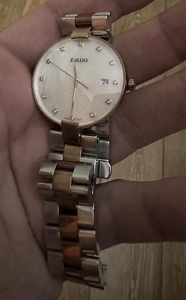 RADO COUPOLE — ZƏRİF VƏ KLASSİK SAAT 💎 Brilliant qaşlarla ⌚ RADO — 3