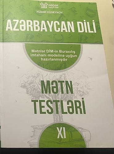 Məhsul: Azərbaycan Dili – Mətin Testləri (XI sinif) Nəşriyyat: Hədəf