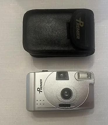 fotokamera: Premier GP-57 kompakt plyonka fotoaparatı + orijinal daşıma futlyarı — 2