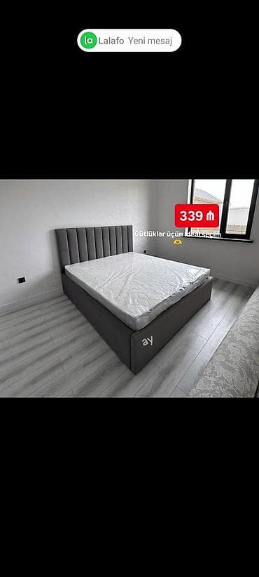 Офисная мебель на заказ: *ikineferlik nəfərlik çarpayı* Ölçü: 160×200 sm 🔹jh Müasir və zövqlü — 1