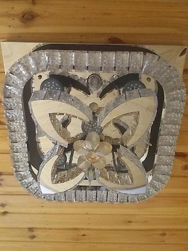 mona liza: Led Çılçıraq, 4 və daha çox lampa, Metal — 4