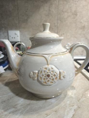 3d rucka: Rəng - Ağ, Çaydan, Keramika — 1