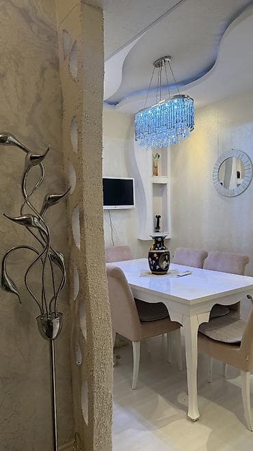 yeni yasamal sosial evler: Yeni Yasamal 62 kv 3 otaga bölünmüş temirli ev Etalon binasi orta — 8