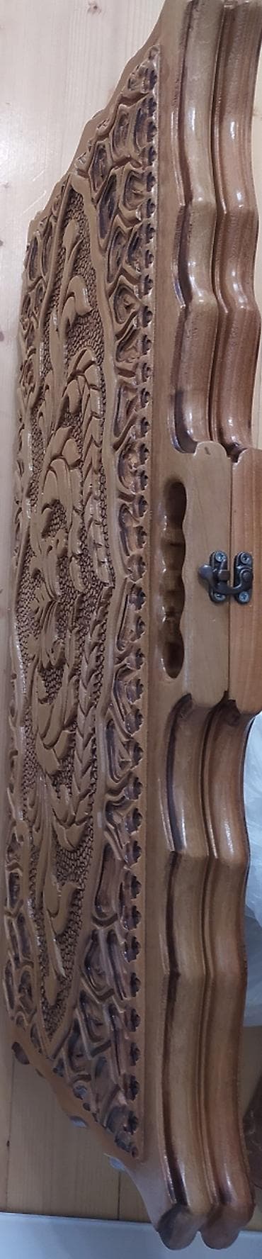 nərd taxta: Taxta nərd dəsti - Təbii ağacdan hazırlanmış, tamamilə əl oyma — 5