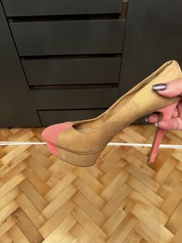 босоножки на тракторной подошве с каблуком: Tuflilər, Ölçü: 40, Yeni — 2