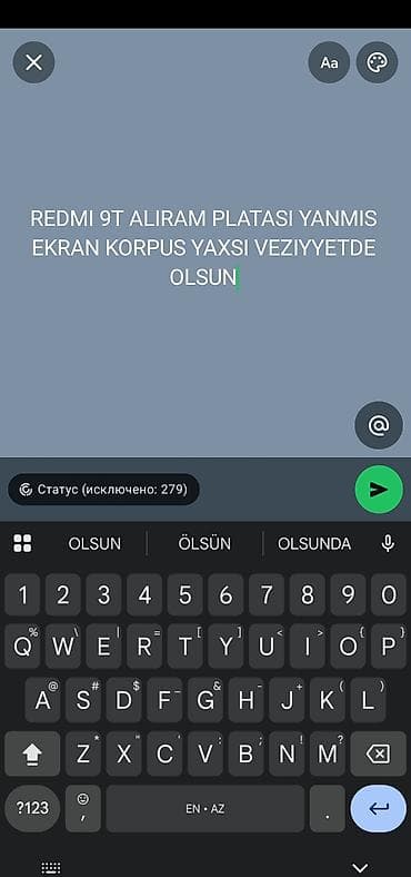 Redmi 9T, 64 GB, rəng - Qara, Barmaq izi — 2