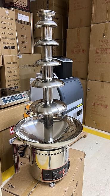 Kommersiya tipli şokolad fəvvarəsi – paslanmayan poladdan Məhsul