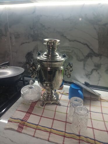 korpu kran: Rəng - Gümüşü, Dəm caydanı, Nikel — 2