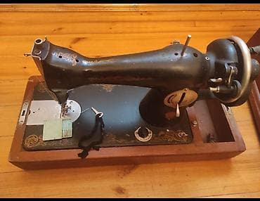 velo masin: Mexaniki tikiş maşını – retro model - Korpus: döymə metal gövdə — 1