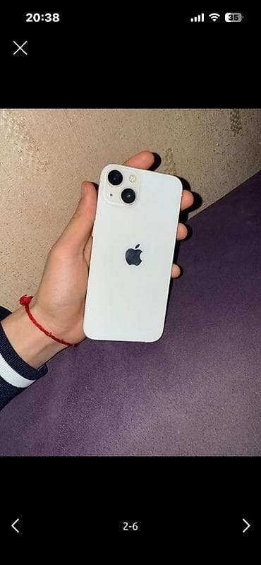 iphone 10 qiyməti: IPhone 13, 128 GB, Ağ, Face ID — 3
