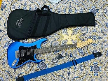 Washburn Sonamaster elektrik gitara – mavi metalik rəng Продаю