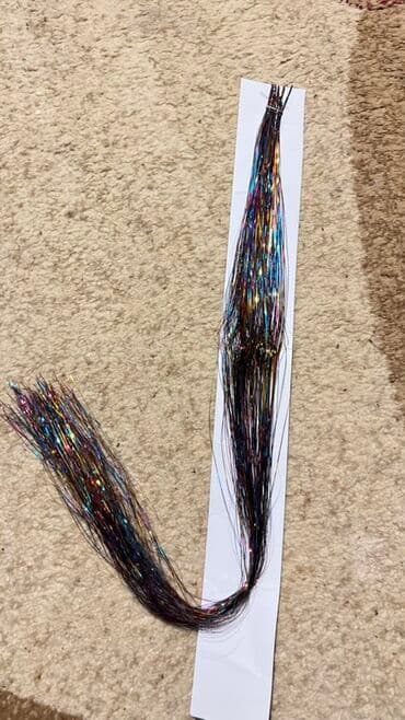 sac duzləşdirici keratin: Məhsul: Parıltılı saç teli (Hair tinsel) dəsti Təsvir: - Çoxrəngli — 1