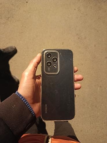 Honor 200 Smart, 256 GB, rəng - Qara, Barmaq izi