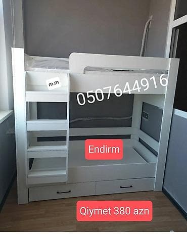 gence qapi: Oğlan və qız üçün, Yeni, Çarpayı, Matras ilə, Siyirməli, Laminat — 5