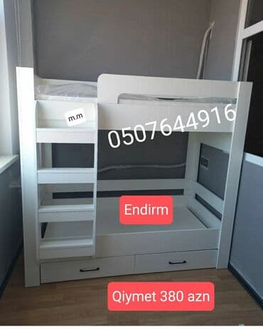 avanqart mebeller: Oğlan və qız üçün, Yeni, Çarpayı, Matras ilə, Siyirməli, Laminat — 3