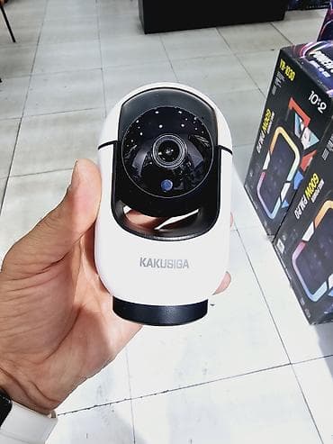 dgi mikrofon: KAKUSIGA daxili IP təhlükəsizlik kamerası - 360° panoram görüntü üçün — 2