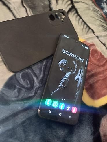 Samsung Galaxy A24 4G, 128 GB, rəng - Qara, Sensor, Barmaq izi, İki sim kartlı