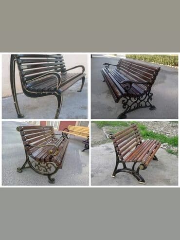 Qida məhsulları: Skamya. 
Bank. oturma grubu
Modele göre qiymet sorusun — 4